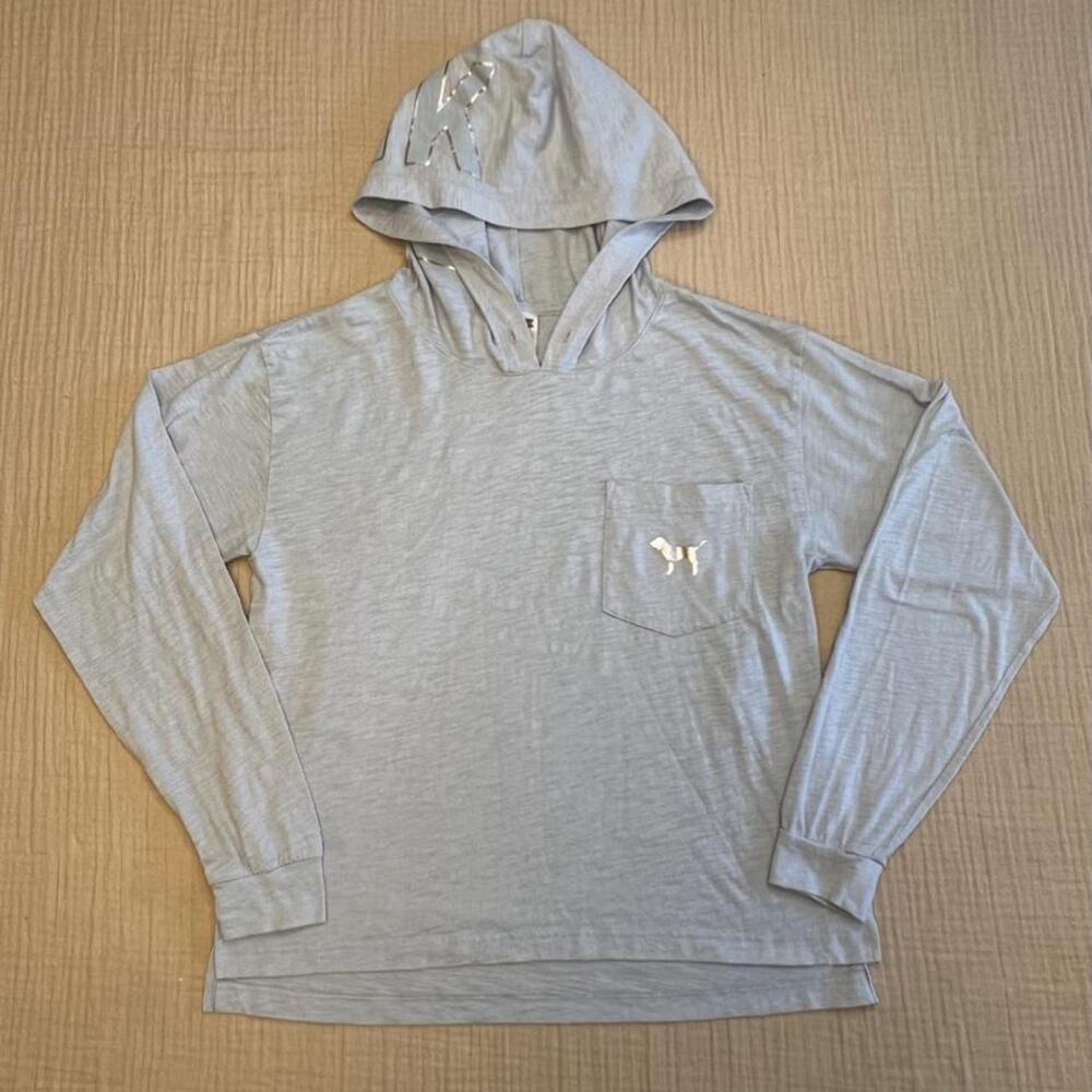 Victoria’s Secret VS PINK lightweight long-sleeve hooded tee